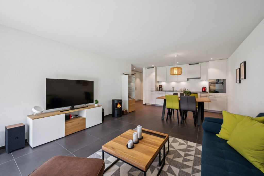 Gartenwohnung in Kandersteg BE