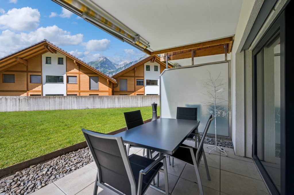 Gartenwohnung in Kandersteg BE