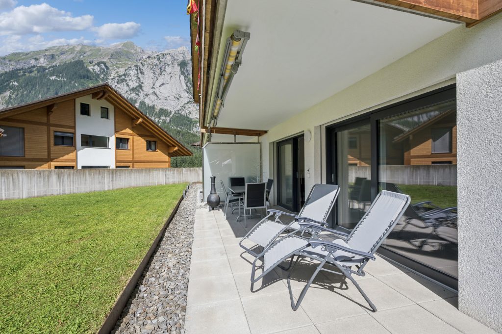 Gartenwohnung in Kandersteg BE