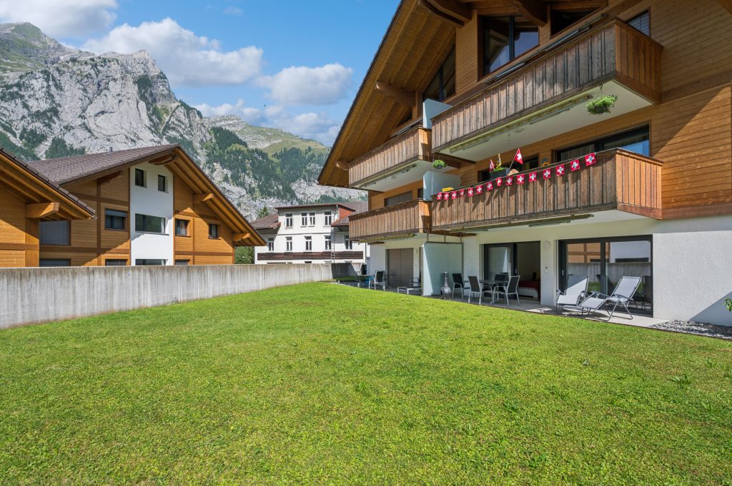 Gartenwohnung in Kandersteg BE