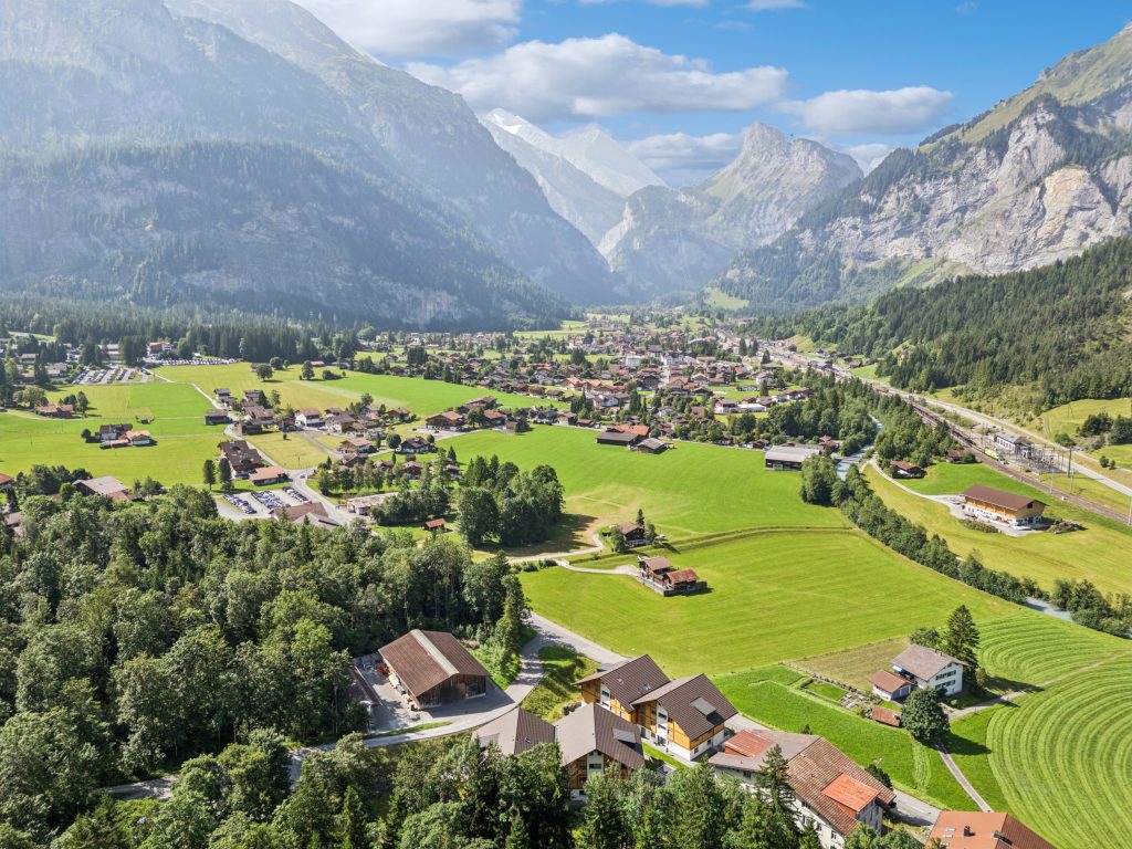 Gartenwohnung in Kandersteg BE
