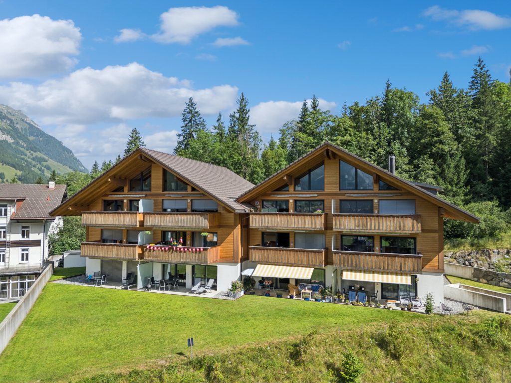 Gartenwohnung in Kandersteg BE